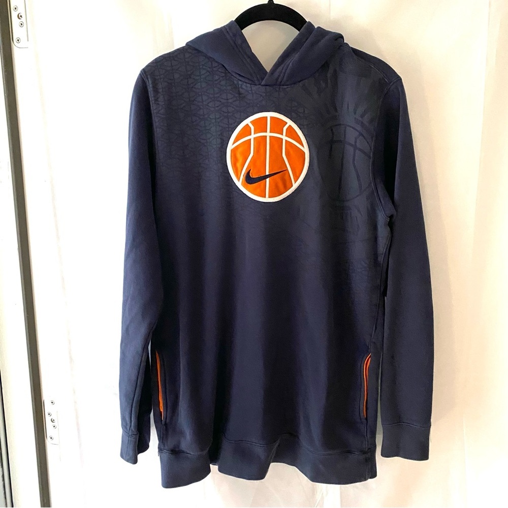 NWOT Nike Hoops hoodie basketball Navy blue SZ XL (18-20) Youth - Picture 12 of 12